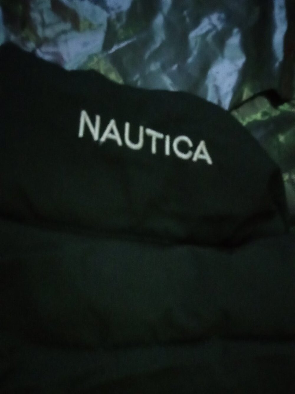 Nautica Lightweight Puffer Jacket Black Mens XS - Picture 9 of 9
